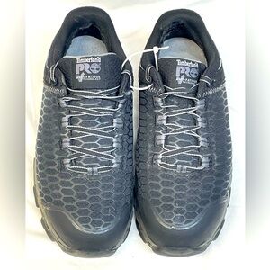 Timberland PRO alloy toe/steel toe Men's Black Shoes men sz 8.5w